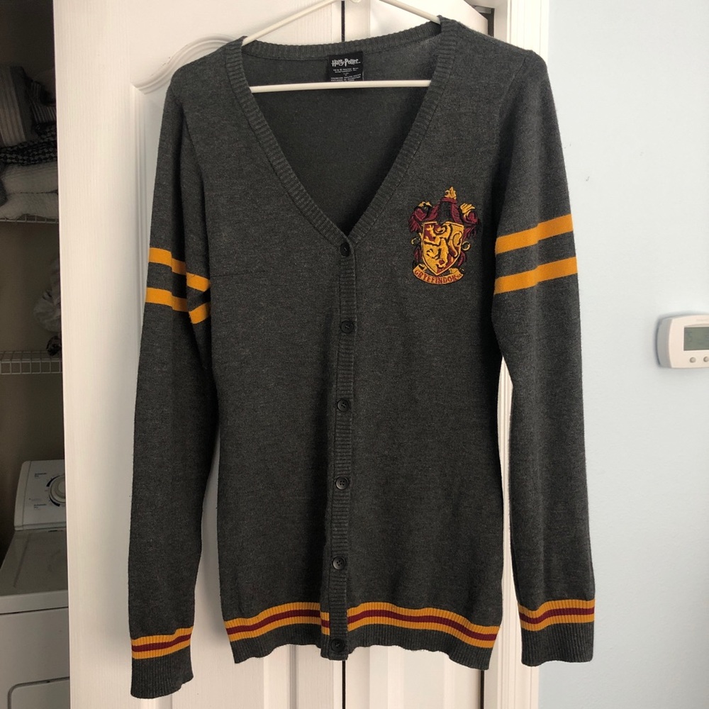 Gryffindor cardigan from Hot Topic